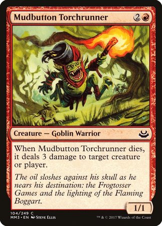 Mudbutton Torchrunner [Modern Masters 2017] | North Game Den