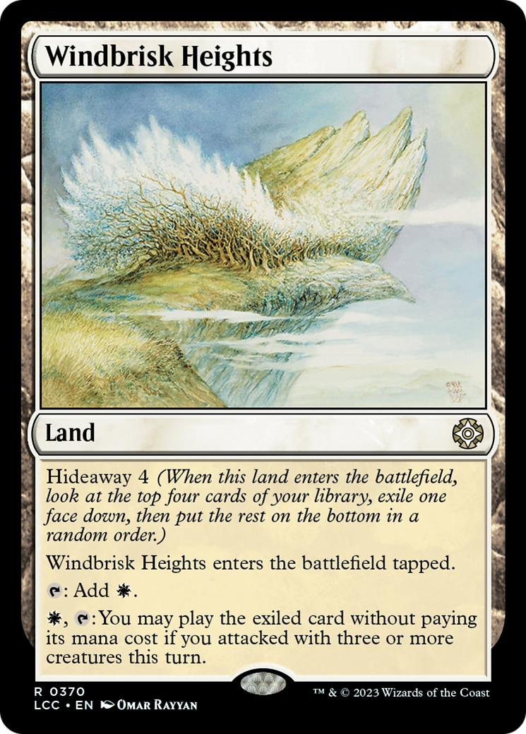 Windbrisk Heights [The Lost Caverns of Ixalan Commander] | North Game Den