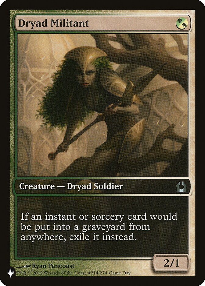 Dryad Militant [The List] | North Game Den