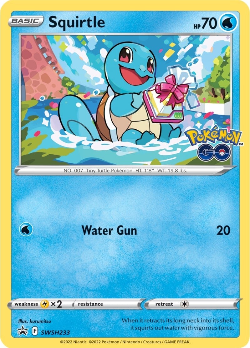 Squirtle (SWSH233) [Sword & Shield: Black Star Promos] | North Game Den