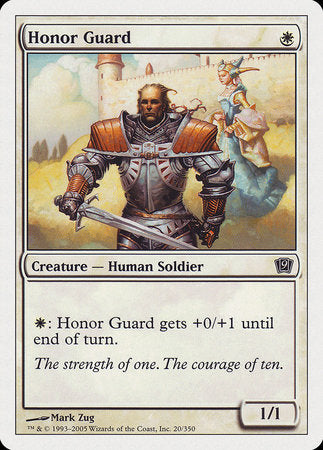 Honor Guard [Ninth Edition] | North Game Den