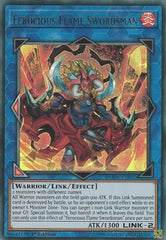 Ferocious Flame Swordsman [DUOV-EN032] Ultra Rare | North Game Den