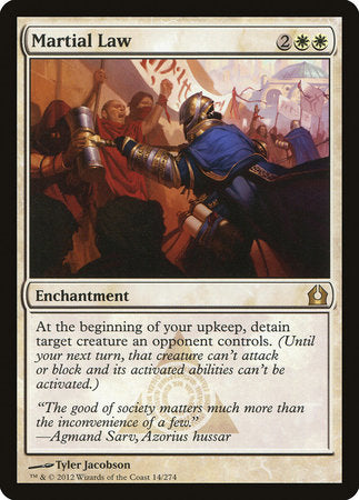 Martial Law [Return to Ravnica] | North Game Den