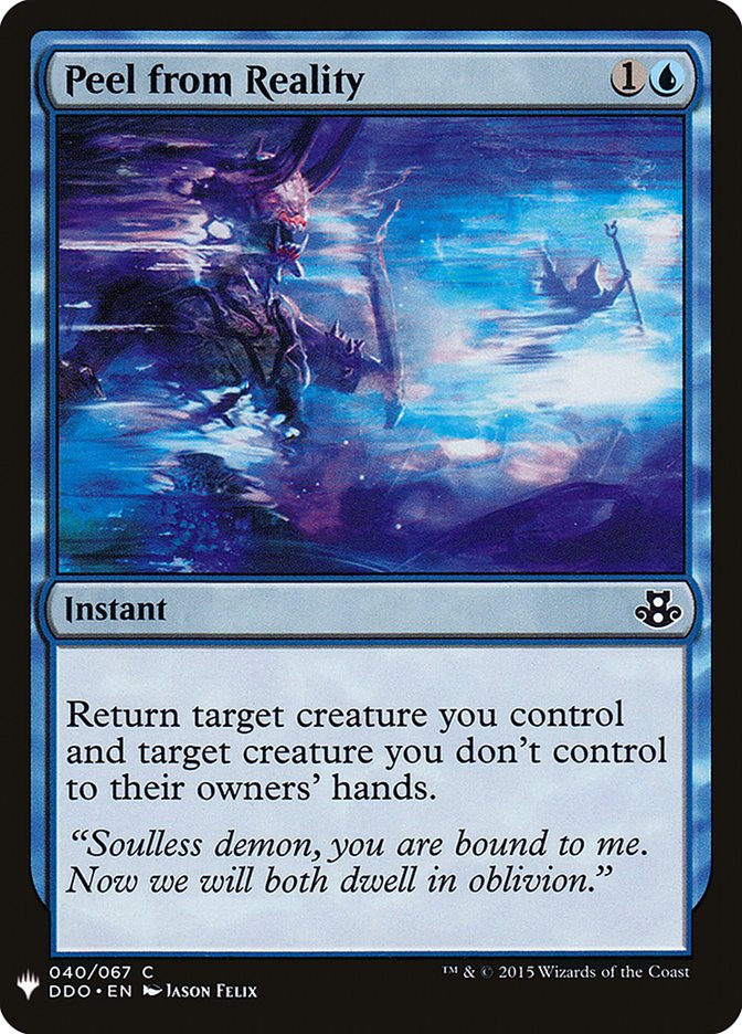 Peel from Reality [Mystery Booster] | North Game Den