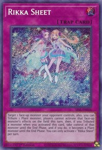 Rikka Sheet [SESL-EN026] Secret Rare | North Game Den