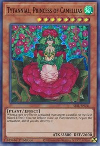 Tytannial, Princess of Camellias [SESL-EN041] Super Rare | North Game Den