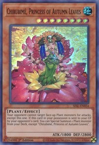 Chirubime, Princess of Autumn Leaves [SESL-EN054] Super Rare | North Game Den