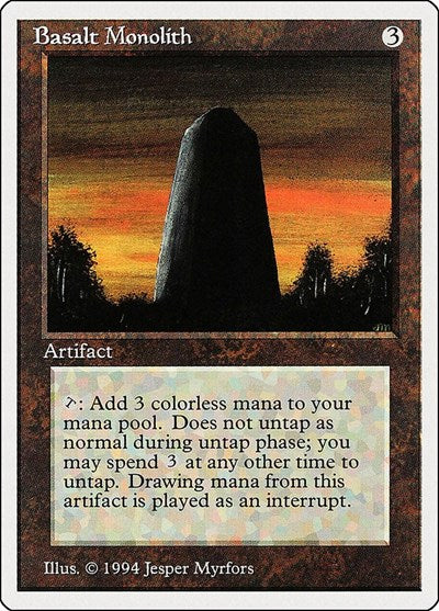 Basalt Monolith [Summer Magic / Edgar] | North Game Den