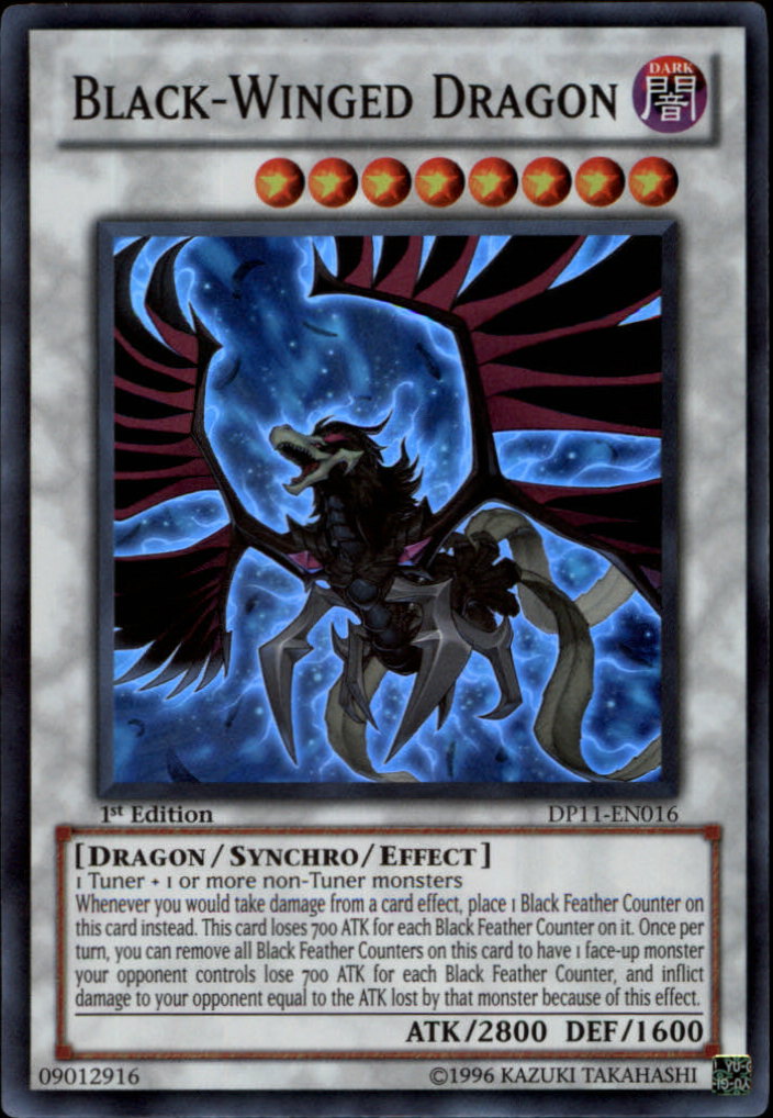 Black-Winged Dragon [DP11-EN016] Super Rare | North Game Den
