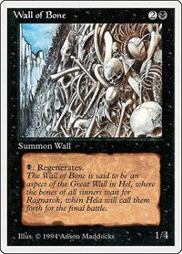 Wall of Bone [Summer Magic / Edgar] | North Game Den