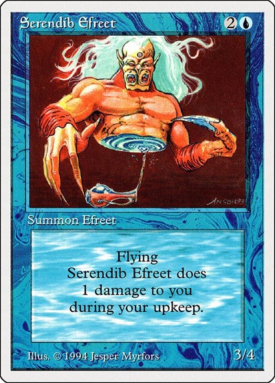 Serendib Efreet [Summer Magic / Edgar] | North Game Den