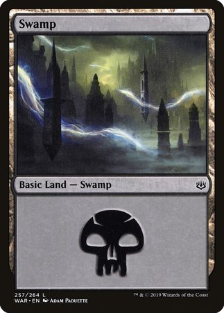 Swamp (257) [War of the Spark] | North Game Den