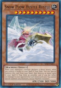 Snow Plow Hustle Rustle [SR10-EN015] Common | North Game Den