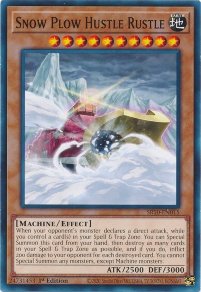 Snow Plow Hustle Rustle [SR10-EN015] Common | North Game Den