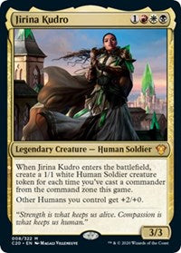 Jirina Kudro (Commander 2020) [Oversize Cards] | North Game Den