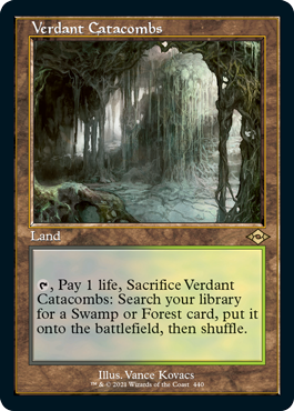 Verdant Catacombs (Retro Foil Etched) [Modern Horizons 2] | North Game Den