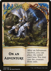 On An Adventure // Spirit Double-sided Token (Challenger 2020) [Unique and Miscellaneous Promos] | North Game Den