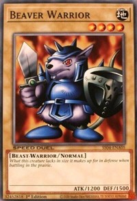 Beaver Warrior [SS04-ENA05] Common | North Game Den