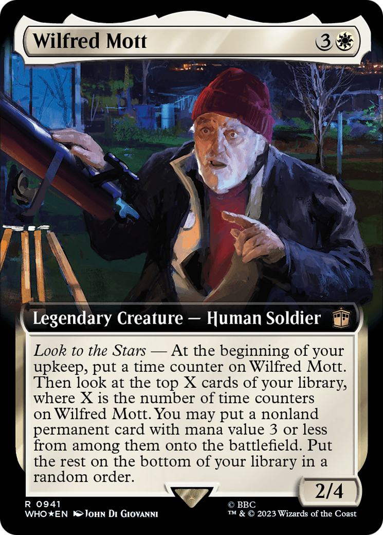 Wilfred Mott (Extended Art) (Surge Foil) [Doctor Who] | North Game Den