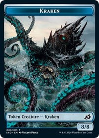 Kraken // Elemental (010) Double-sided Token [Commander 2020] | North Game Den