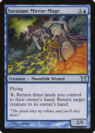 Soratami Mirror-Mage [Champions of Kamigawa] | North Game Den