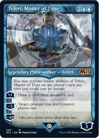 Teferi, Master of Time (Showcase) (290) [Core Set 2021] | North Game Den