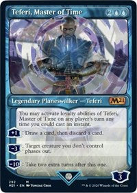 Teferi, Master of Time (Showcase) (292) [Core Set 2021] | North Game Den