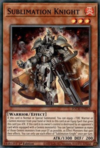Sublimation Knight [TOCH-EN013] Super Rare | North Game Den