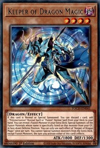 Keeper of Dragon Magic [TOCH-EN041] Rare | North Game Den