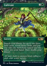 Cultivate (Alternate Art) [Core Set 2021] | North Game Den