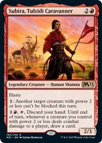 Subira, Tulzidi Caravanner [Core Set 2021] | North Game Den