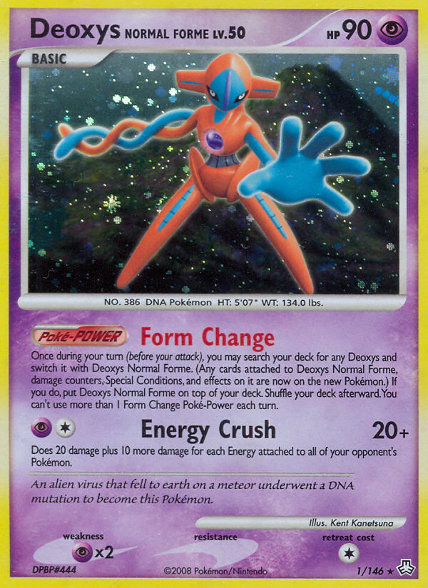 Deoxys Normal Forme (1/146) [Diamond & Pearl: Legends Awakened] | North Game Den