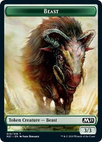 Beast Token [Core Set 2021] | North Game Den