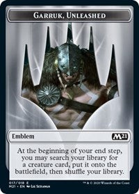 Emblem - Garruk, Unleashed [Core Set 2021] | North Game Den