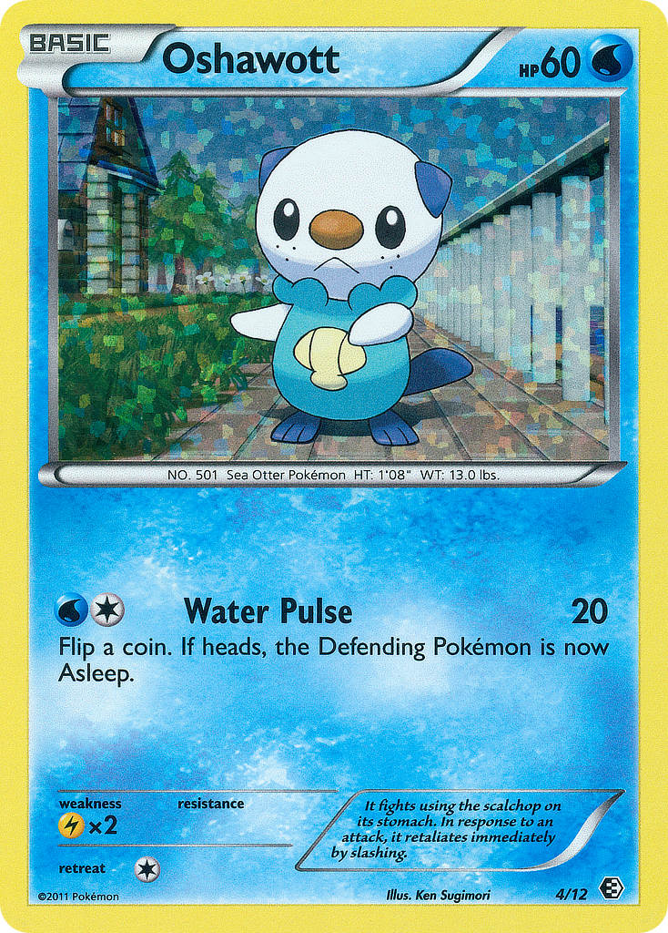 Oshawott (4/12) [McDonald's Promos: 2011 Collection] | North Game Den