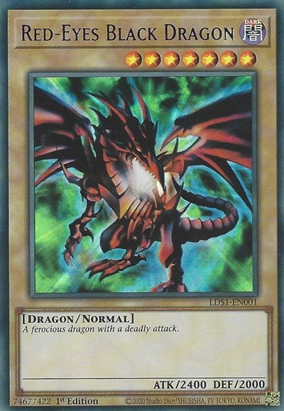 Red-Eyes Black Dragon (Purple) [LDS1-EN001] Ultra Rare | North Game Den