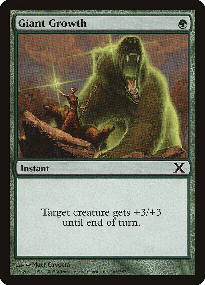 Giant Growth [Tenth Edition] | North Game Den