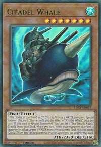 Citadel Whale (Green) [LDS1-EN027] Ultra Rare | North Game Den