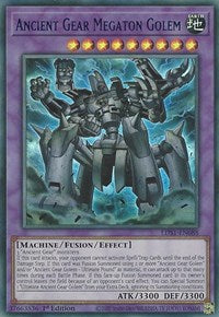 Ancient Gear Megaton Golem (Blue) [LDS1-EN088] Ultra Rare | North Game Den