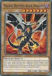 Malefic Red-Eyes Black Dragon [LDS1-EN006] Common | North Game Den