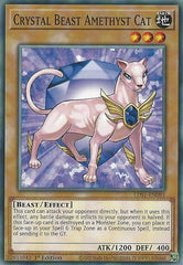 Crystal Beast Amethyst Cat [LDS1-EN093] Common | North Game Den