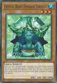 Crystal Beast Emerald Tortoise [LDS1-EN095] Common | North Game Den