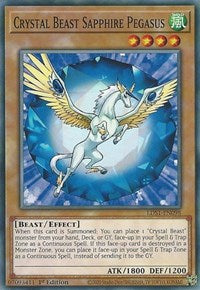 Crystal Beast Sapphire Pegasus [LDS1-EN098] Common | North Game Den