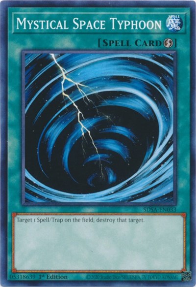 Mystical Space Typhoon [SDSA-EN033] Common | North Game Den