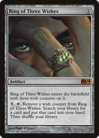 Ring of Three Wishes [Magic 2014] | North Game Den