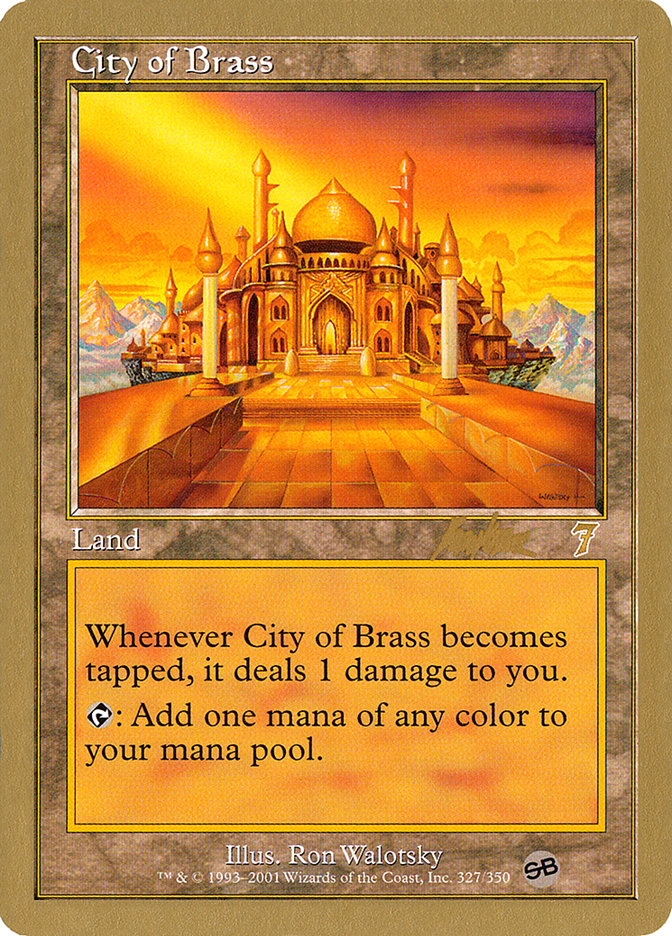 City of Brass (Brian Kibler) (SB) [World Championship Decks 2002] | North Game Den