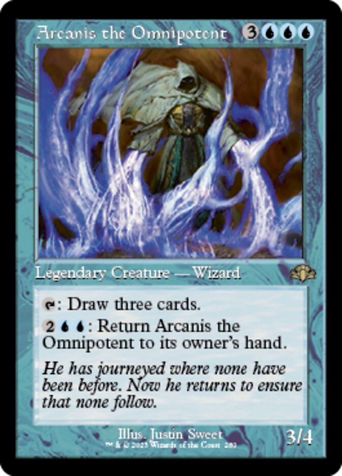 Arcanis the Omnipotent (Retro) [Dominaria Remastered] | North Game Den