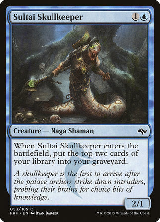 Sultai Skullkeeper [Fate Reforged] | North Game Den