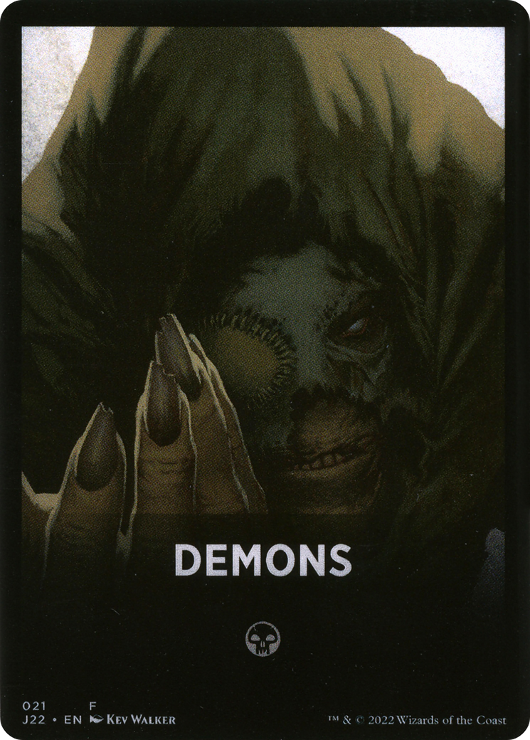 Demons Theme Card [Jumpstart 2022 Front Cards] | North Game Den