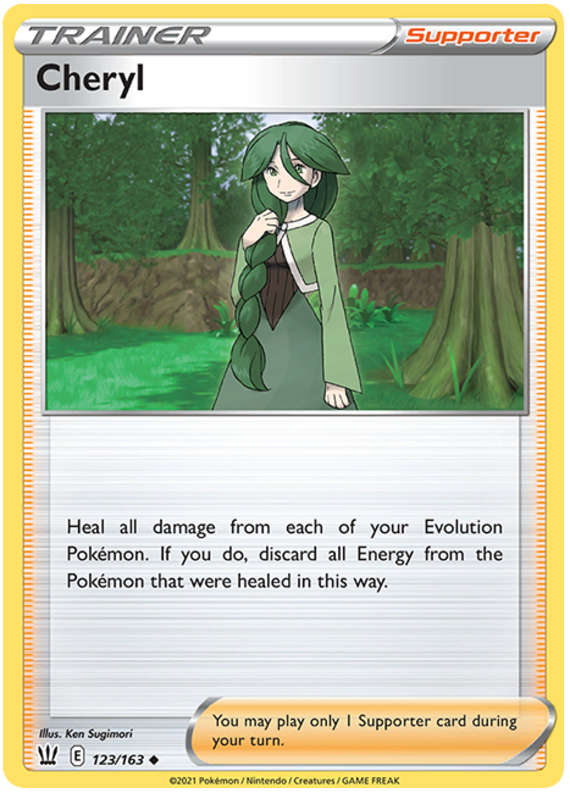 Cheryl (123/163) [Sword & Shield: Battle Styles] | North Game Den